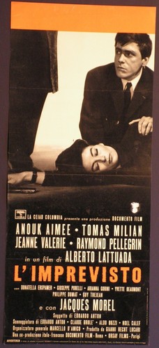 Locandina imprevisto 1961 - locandina,