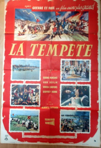 Tempete 1958 affiche - 1958/,